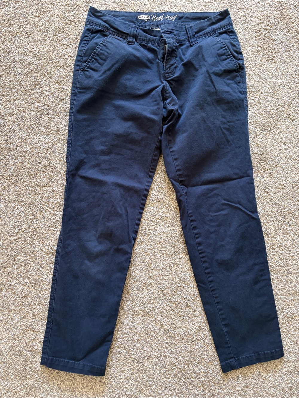Old Navy Navy Boyfriend Chinos